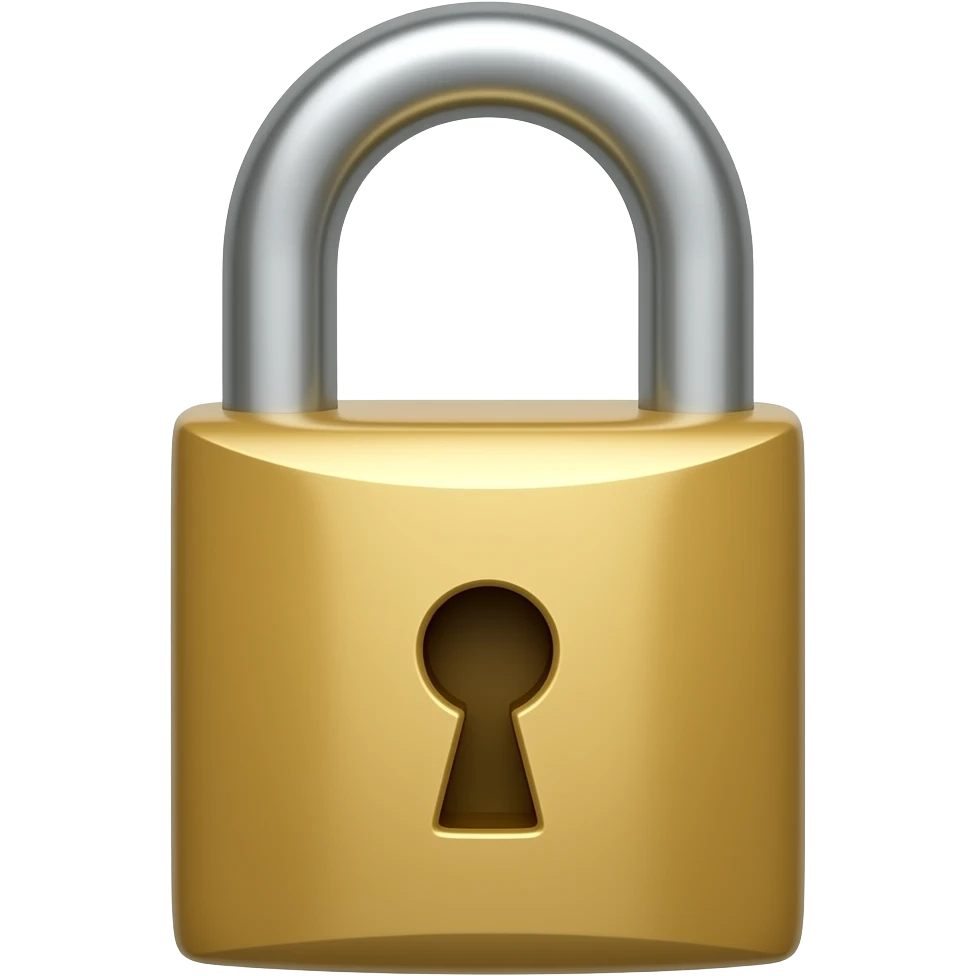 open padlock emoji