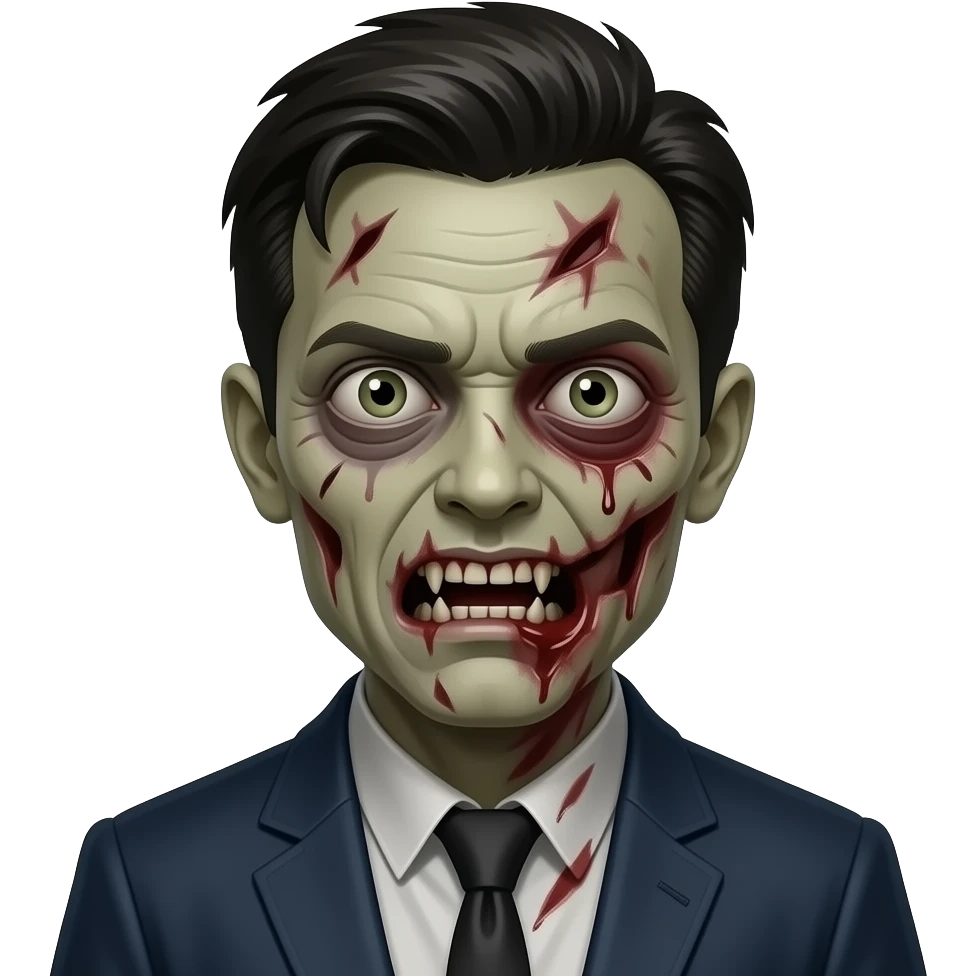 horor zombie emoji