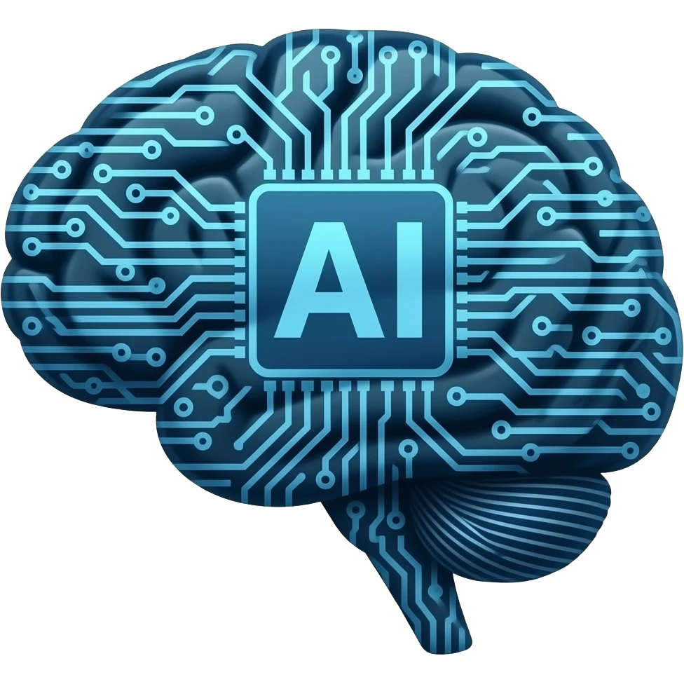LOGO BRAIN ARTIFICIAL INTELLIGENCE emoji