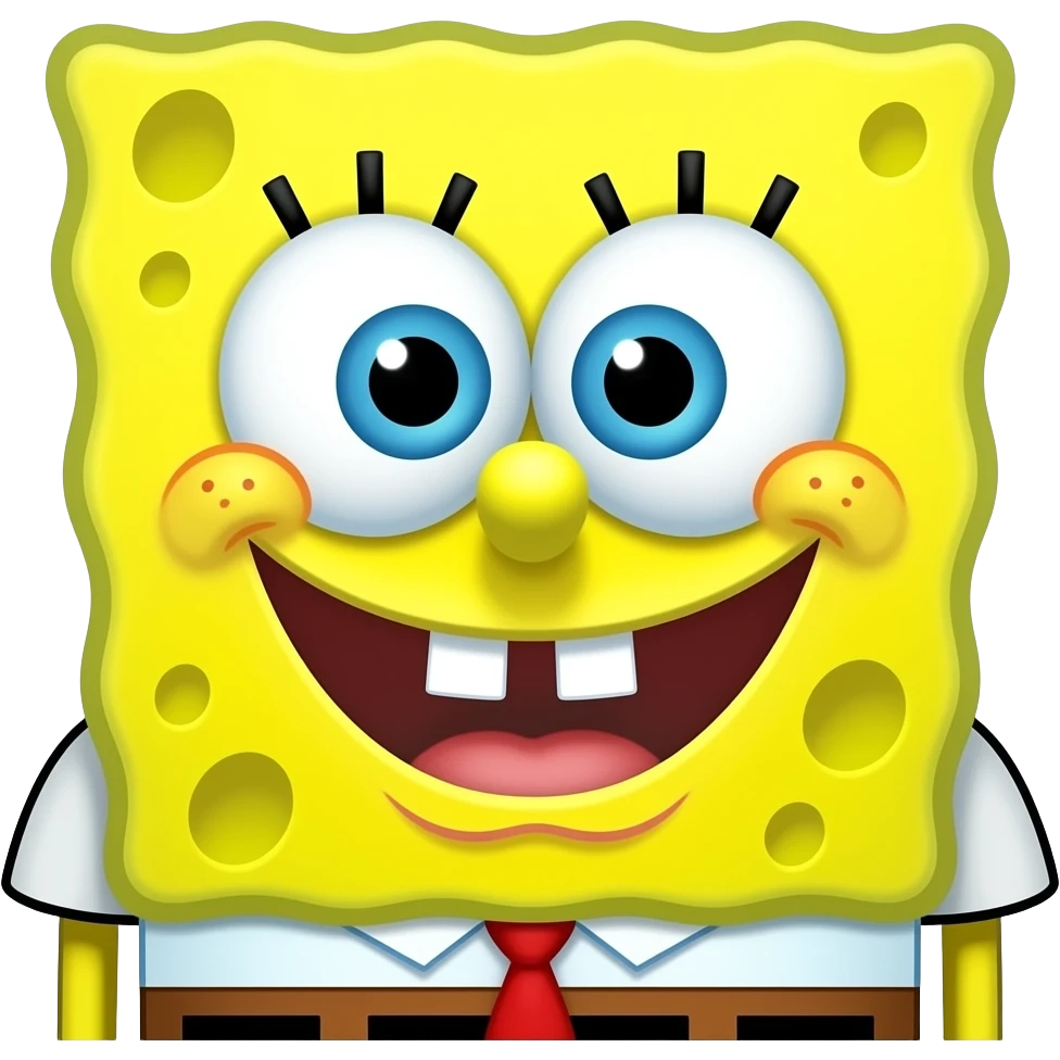 Create a spongeBob emoji emoji