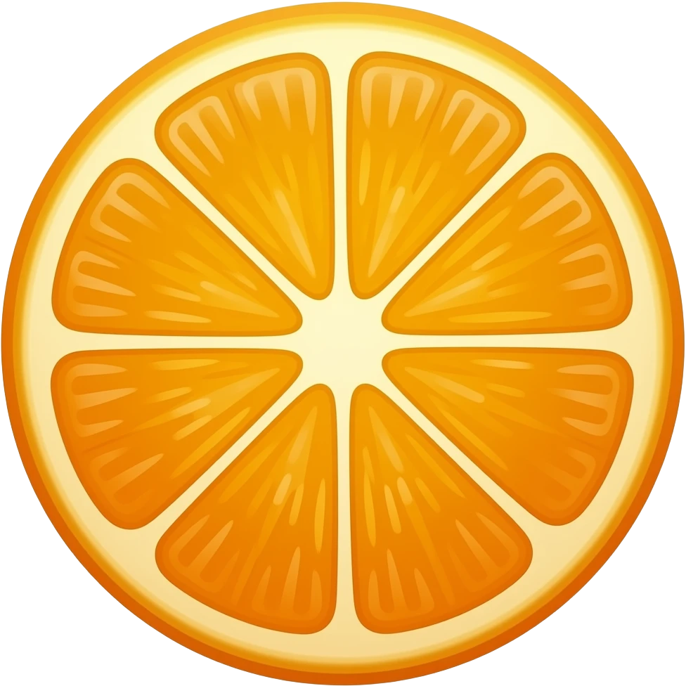 orange slice emoji