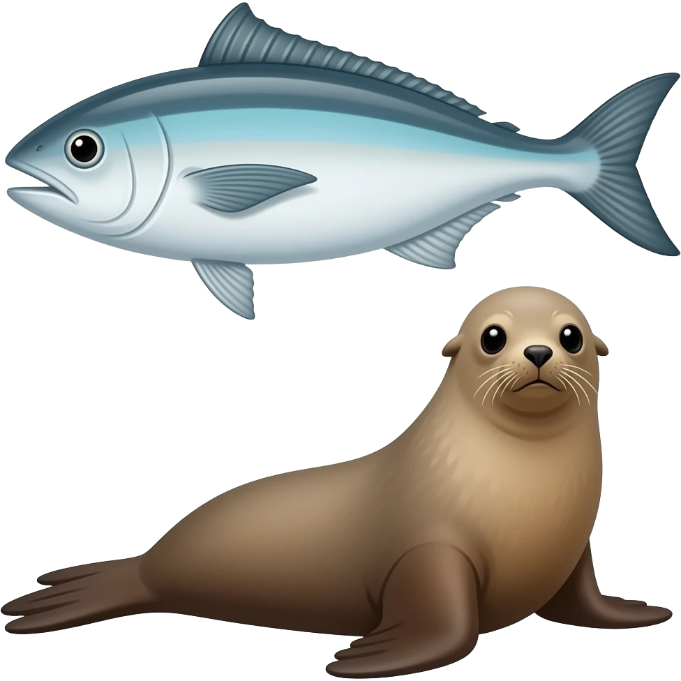 🐟🦭 the blah blah blah emoji