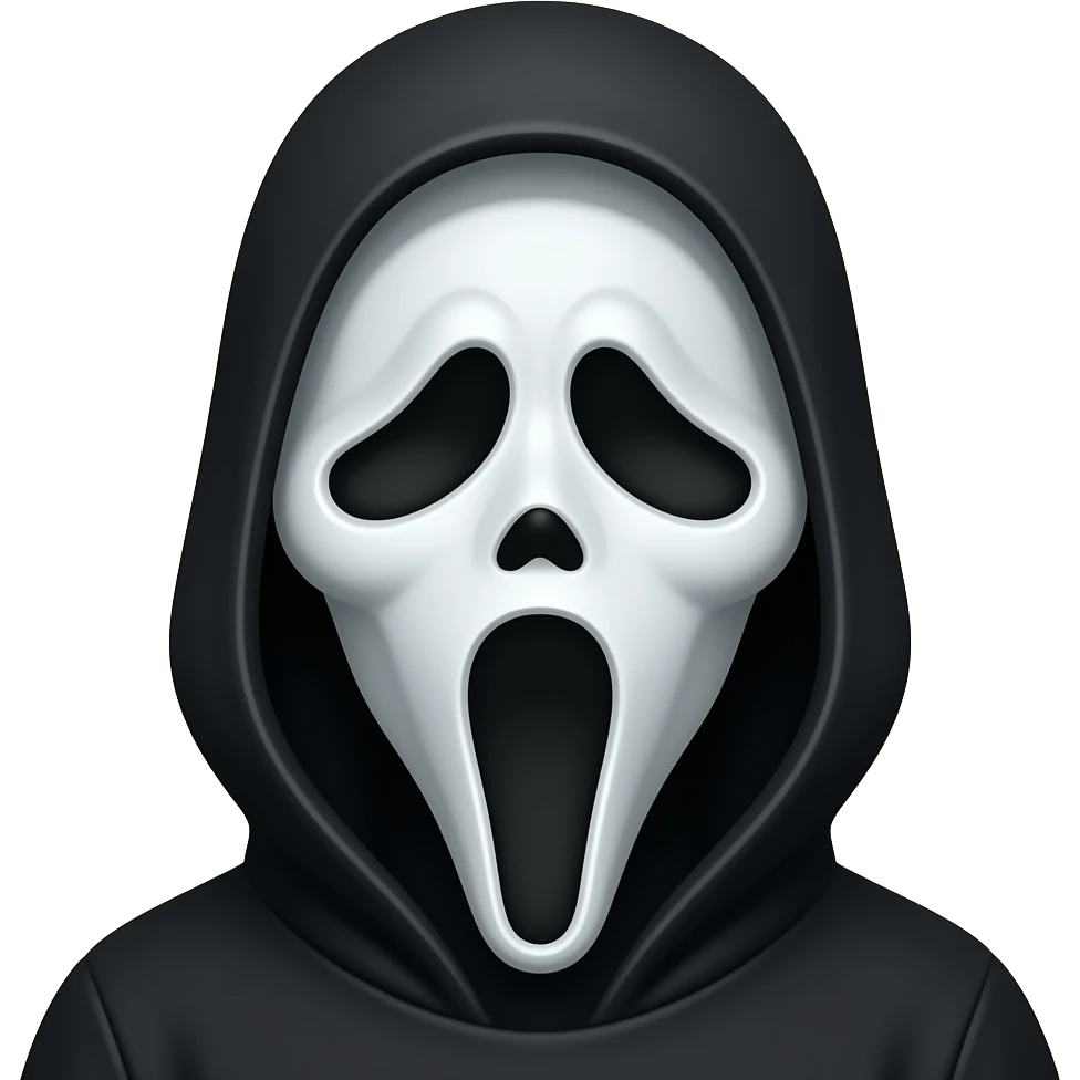 Girl Ghostface emoji