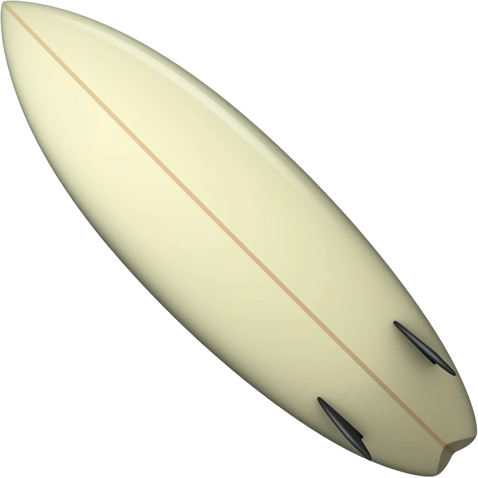 plain surfboard 3/4 emoji