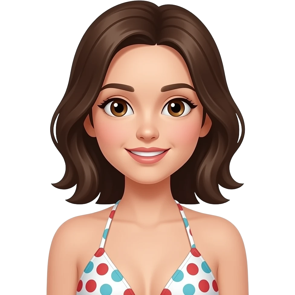 Girl body bikini emoji