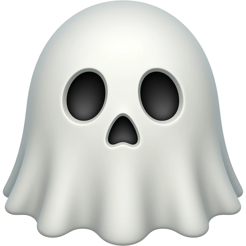 helloween ghost emoji