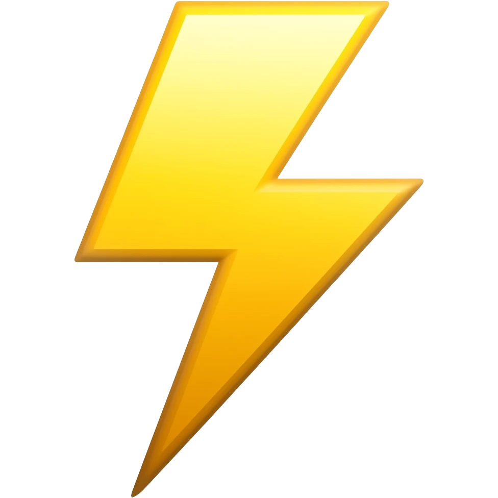 Thunder emoji