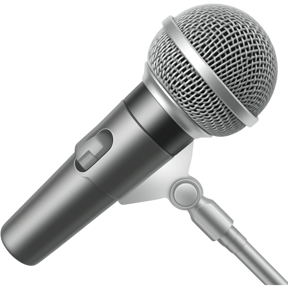Mic emoji