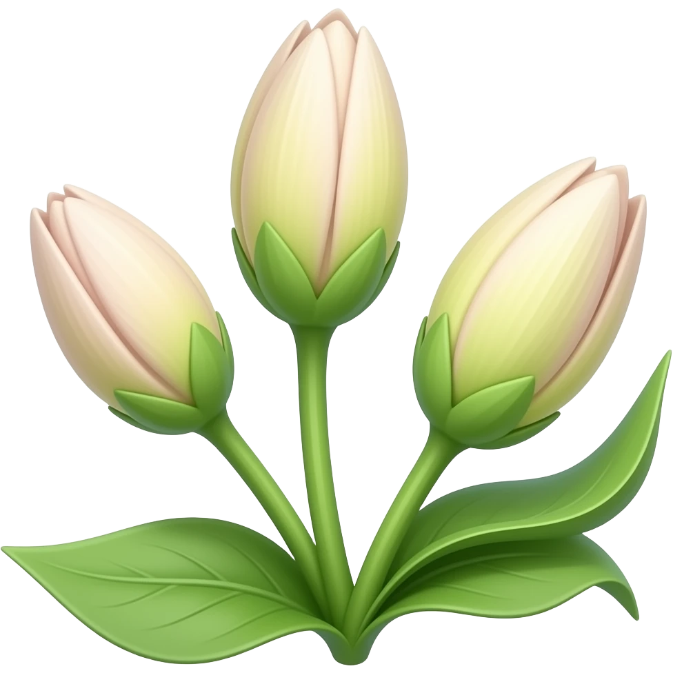 Flower buds emoji