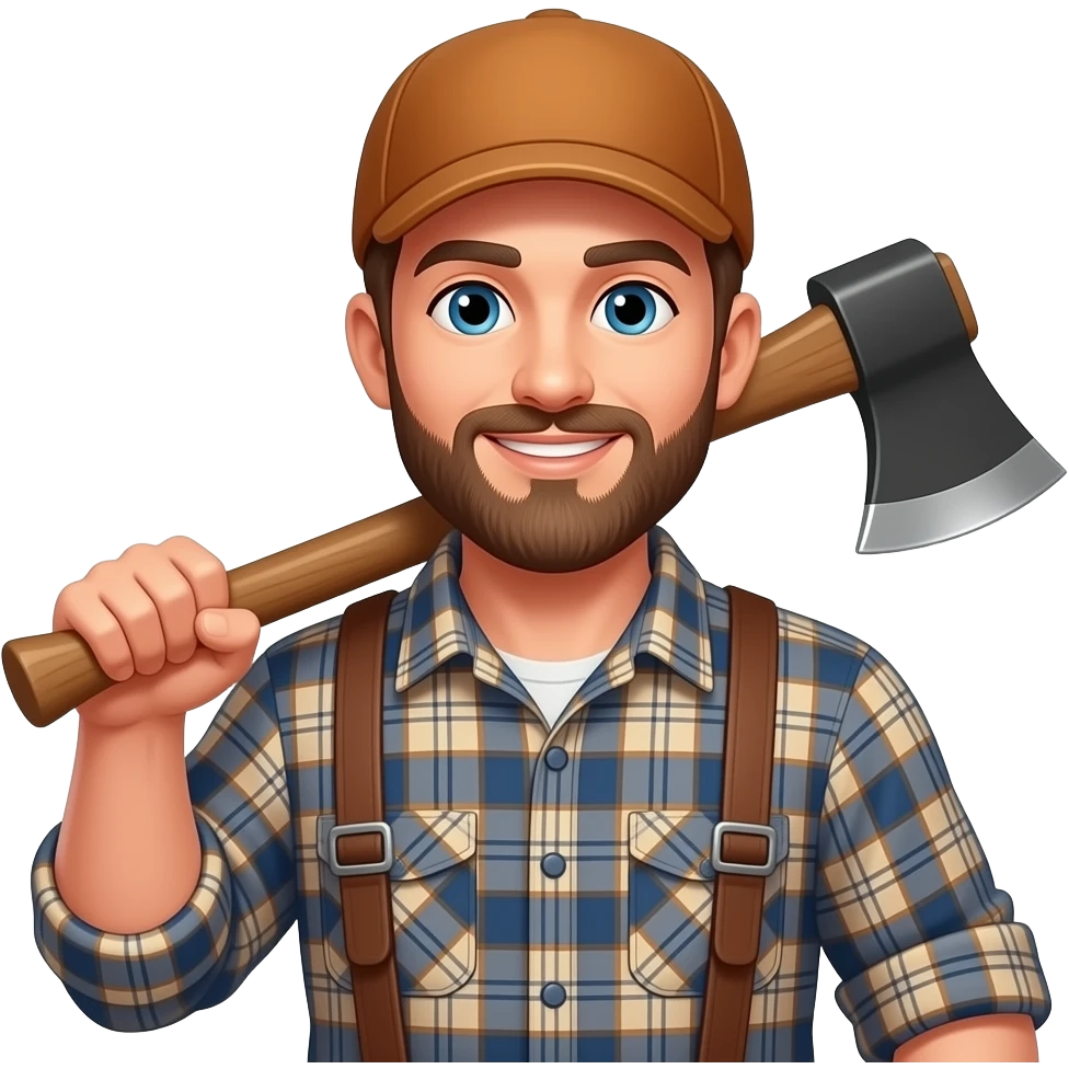 lumberjack emoji