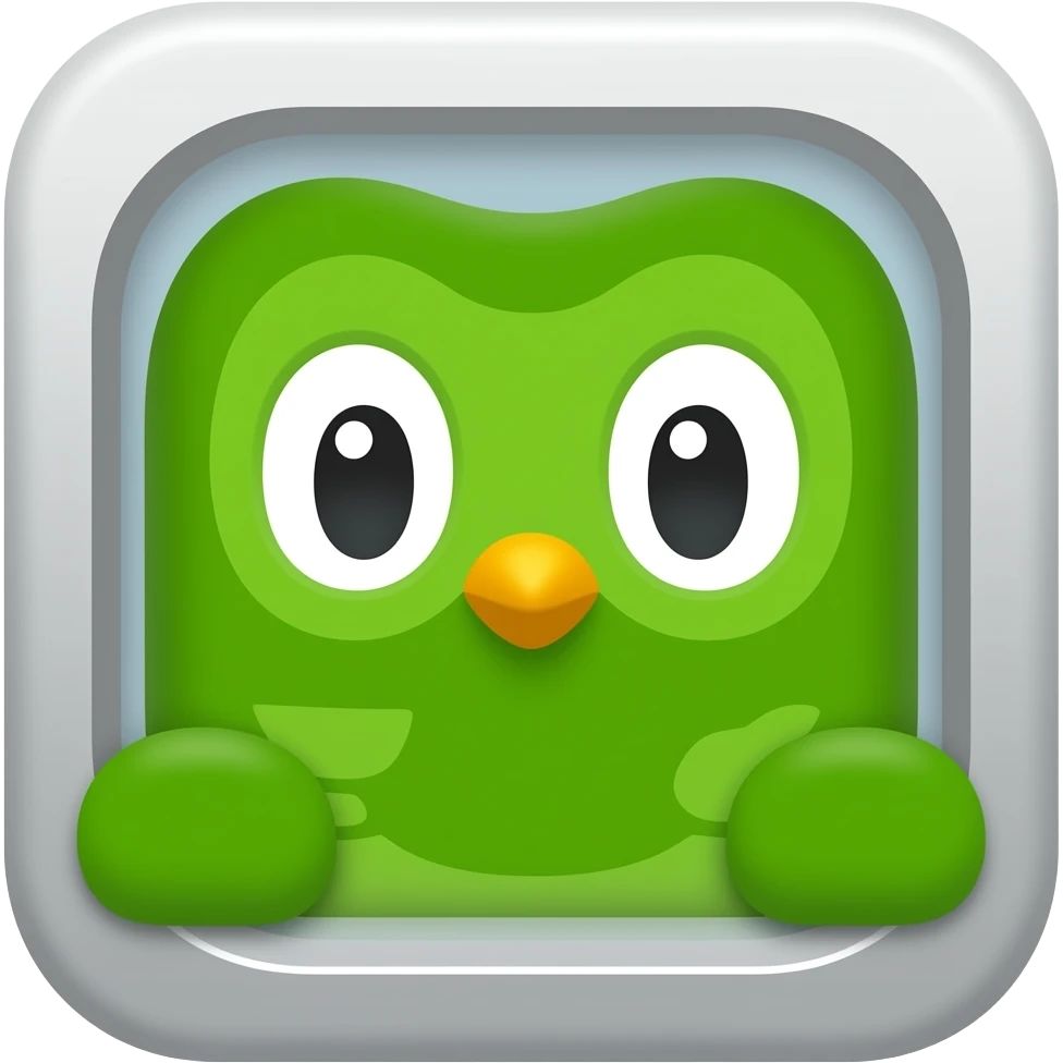 Duolingo app emoji