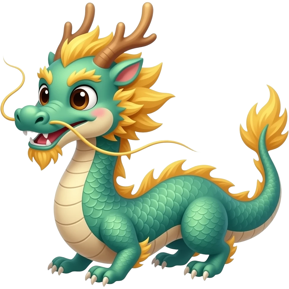 cute chinese dragon emoji