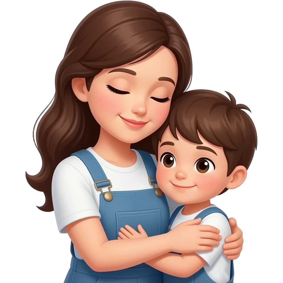 Mama hug. emoji