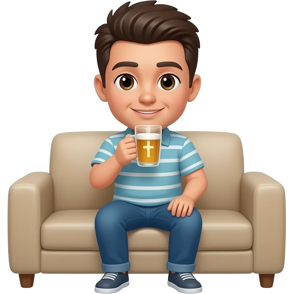 Já chegou em casa e não tem culto de hoje não bebe emoji
