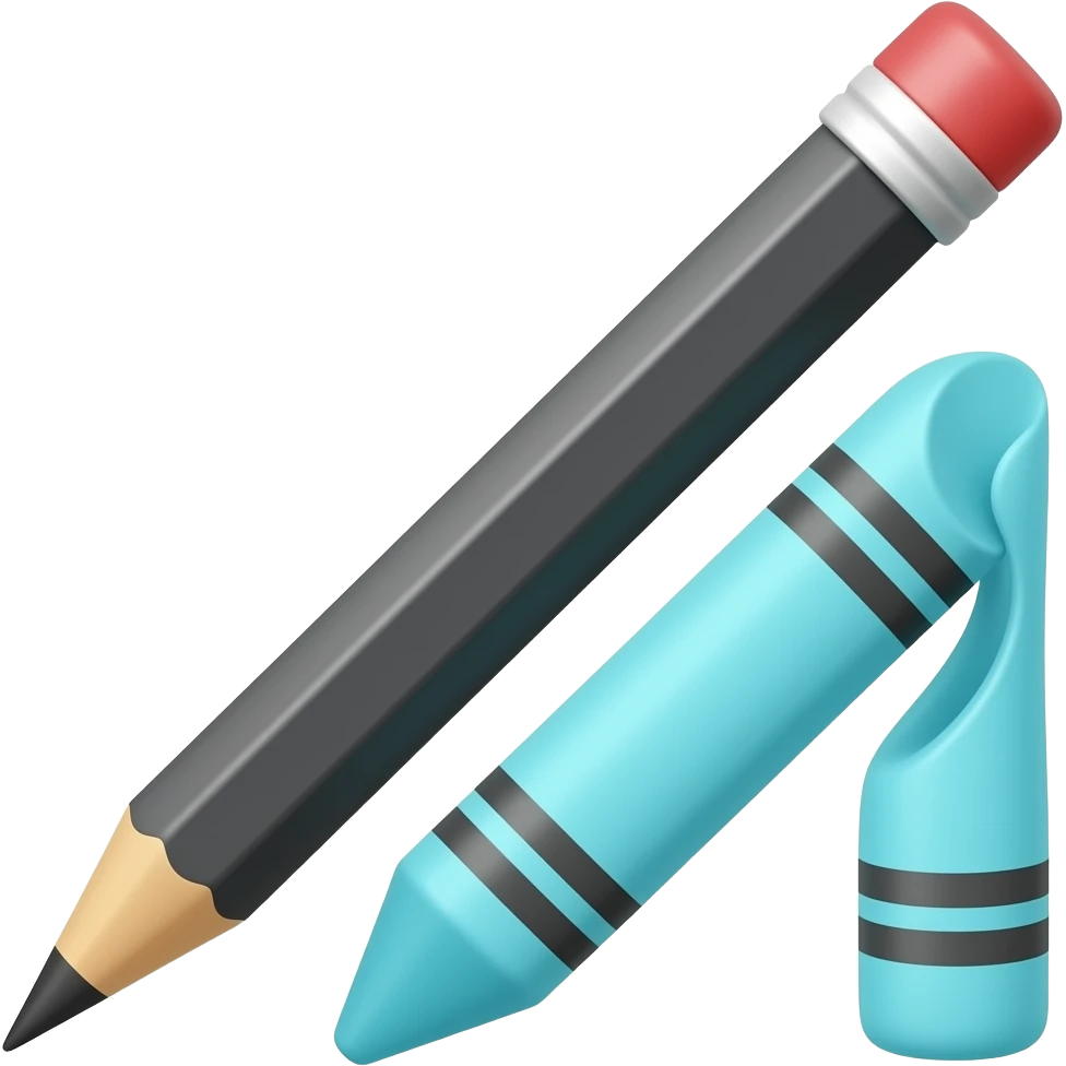 graphite and teal emoji