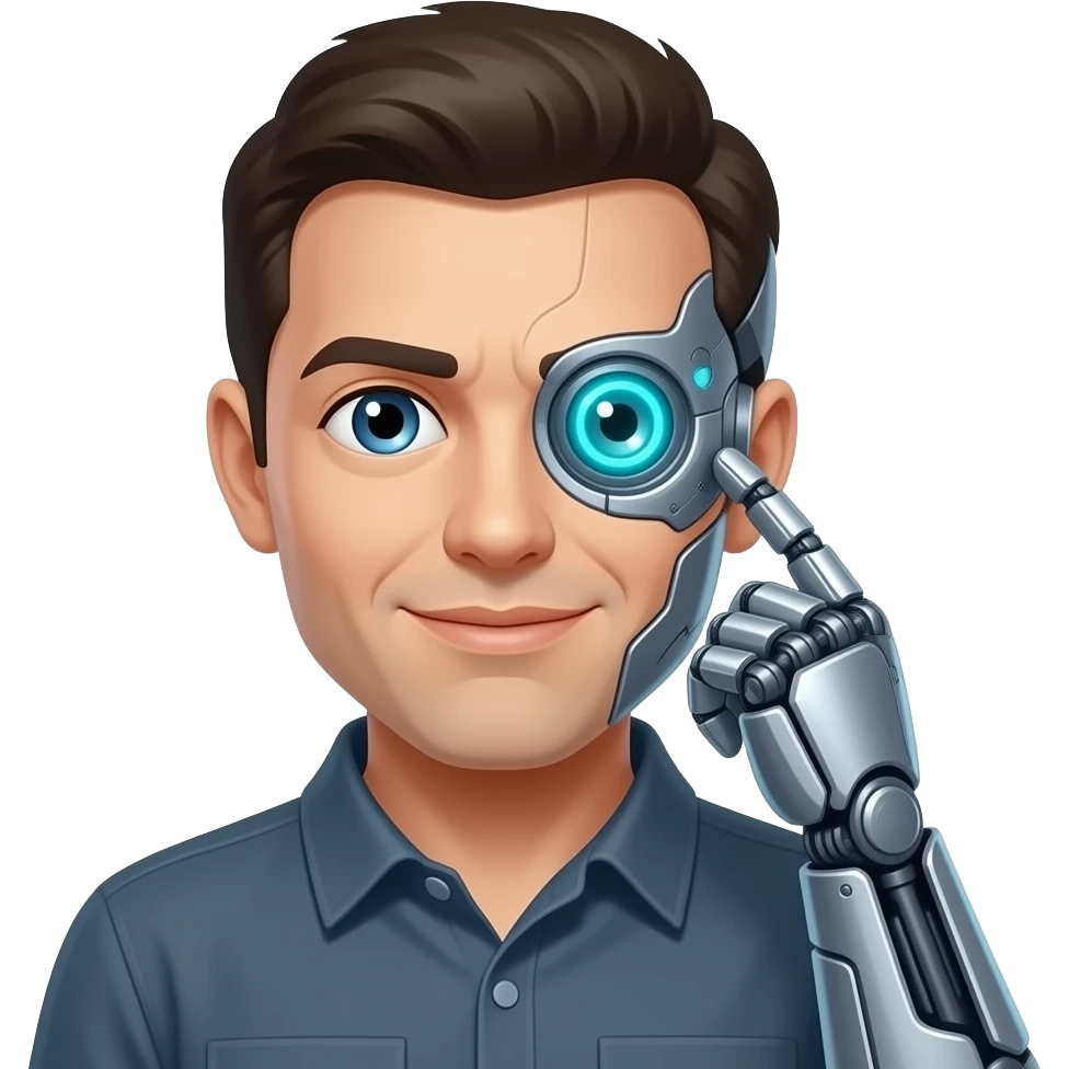 Bionic man emoji