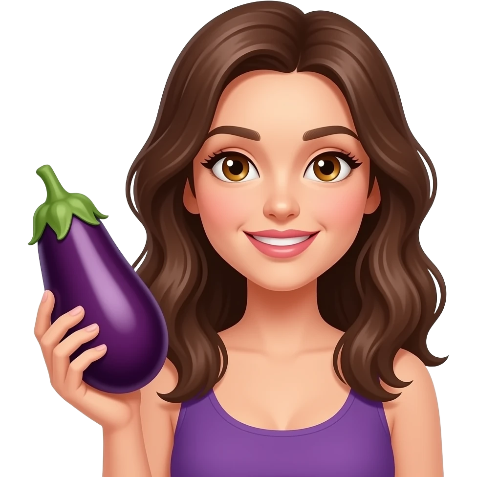 🥵🍆 emoji