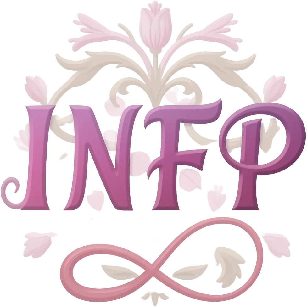 Flowery font INFP emoji
