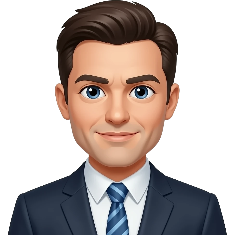 Coward business man emoji