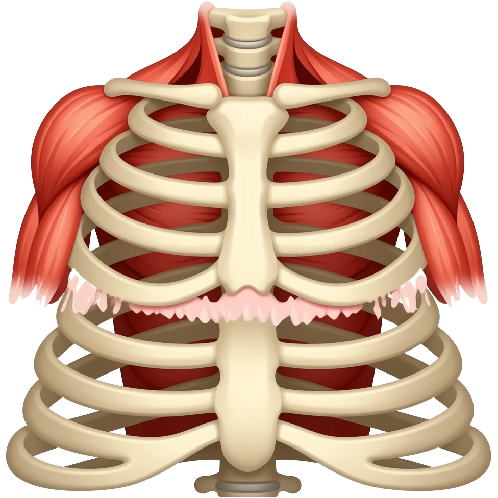 muscles under bones emoji