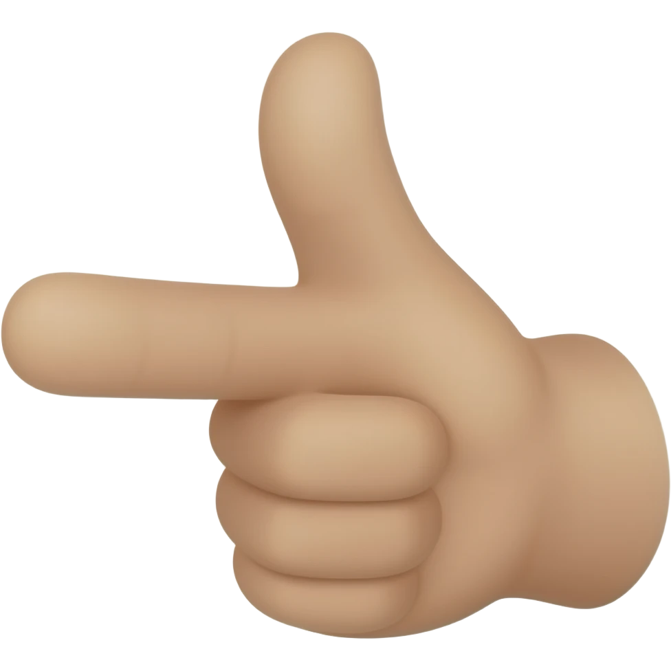 Middle finger emoji