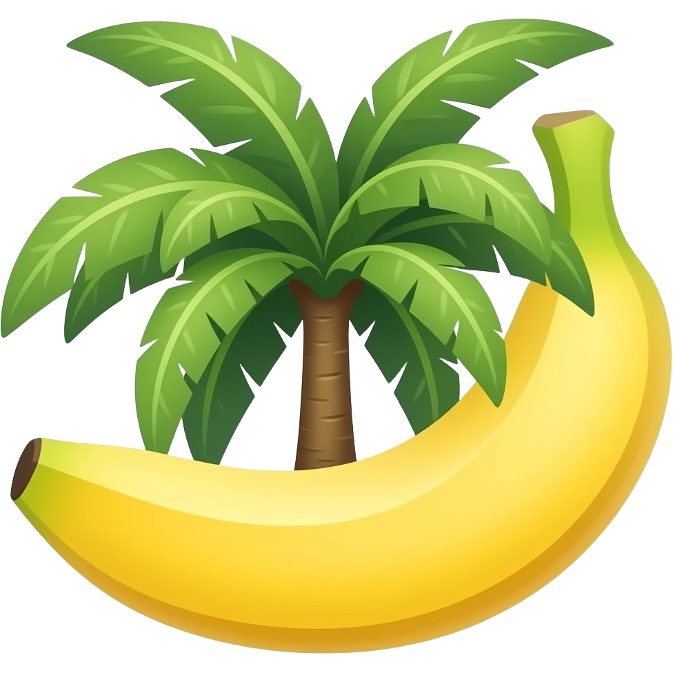 Banana tree emoji