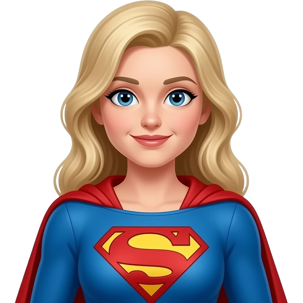 Make superwoman emoji