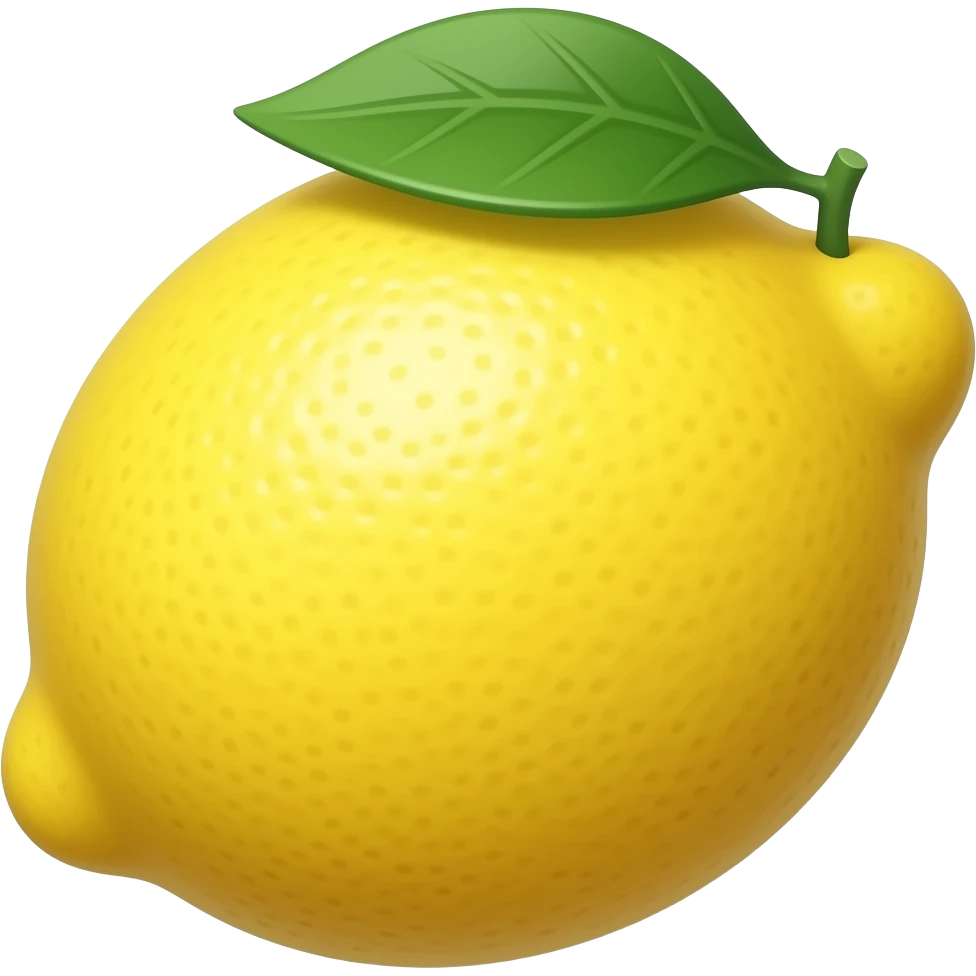 Lemon emoji