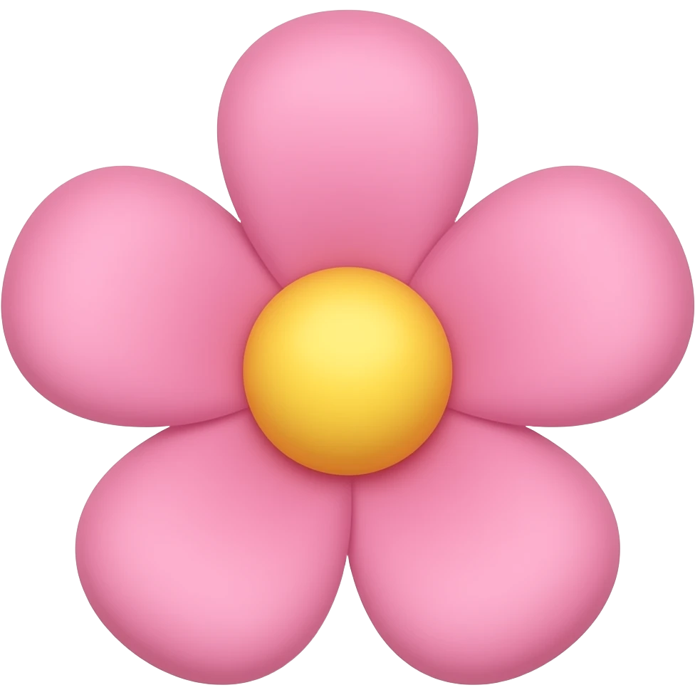 Cute pink emoji