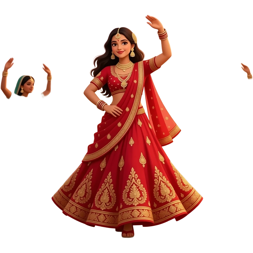 Garba festival emoji