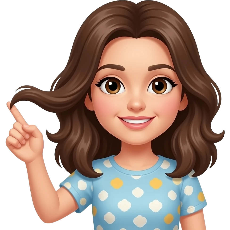 Eliyle saç savuran emoji tasarlar mısın şuna benzesin 💇🏻‍♀️ ama saç savursun emoji