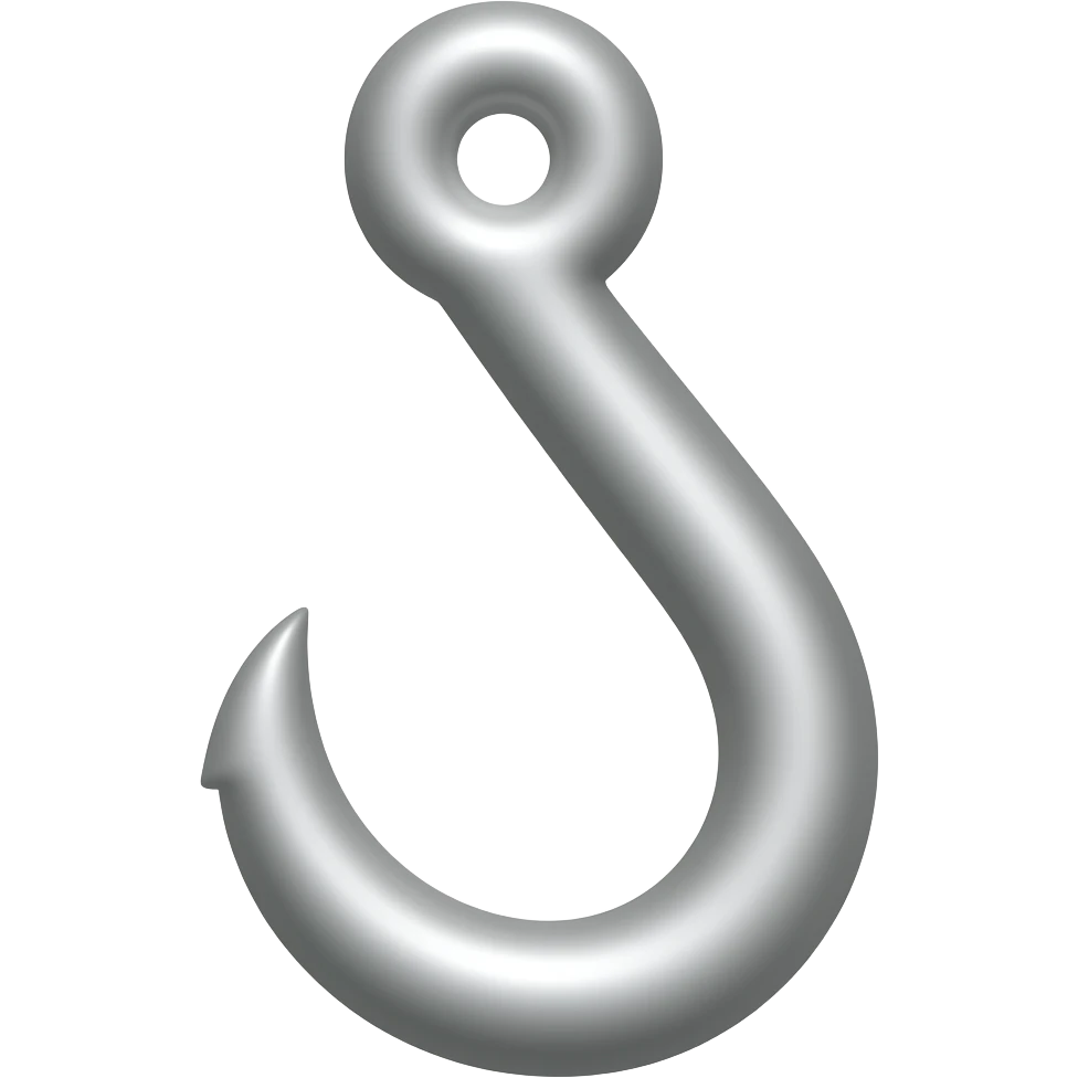 Hook emoji