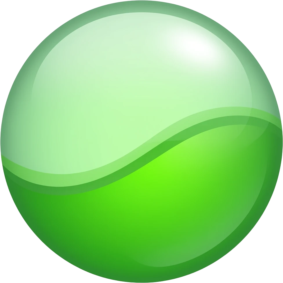 Green Acid bubble emoji