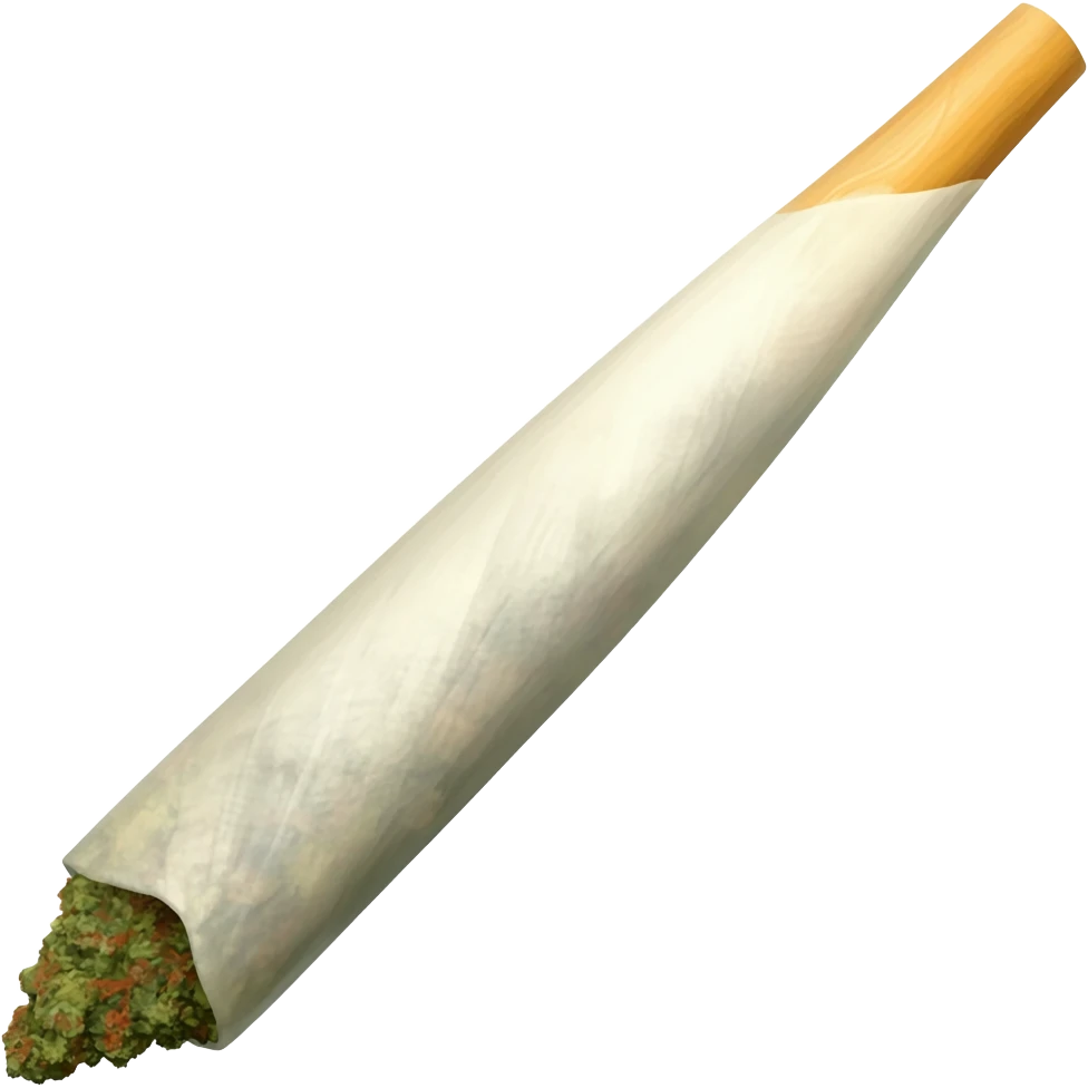 Weed joint emoji