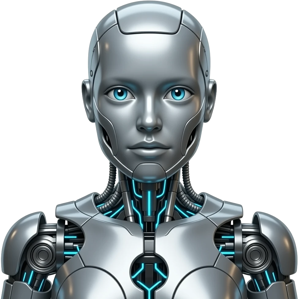 a siberpunk robot emoji