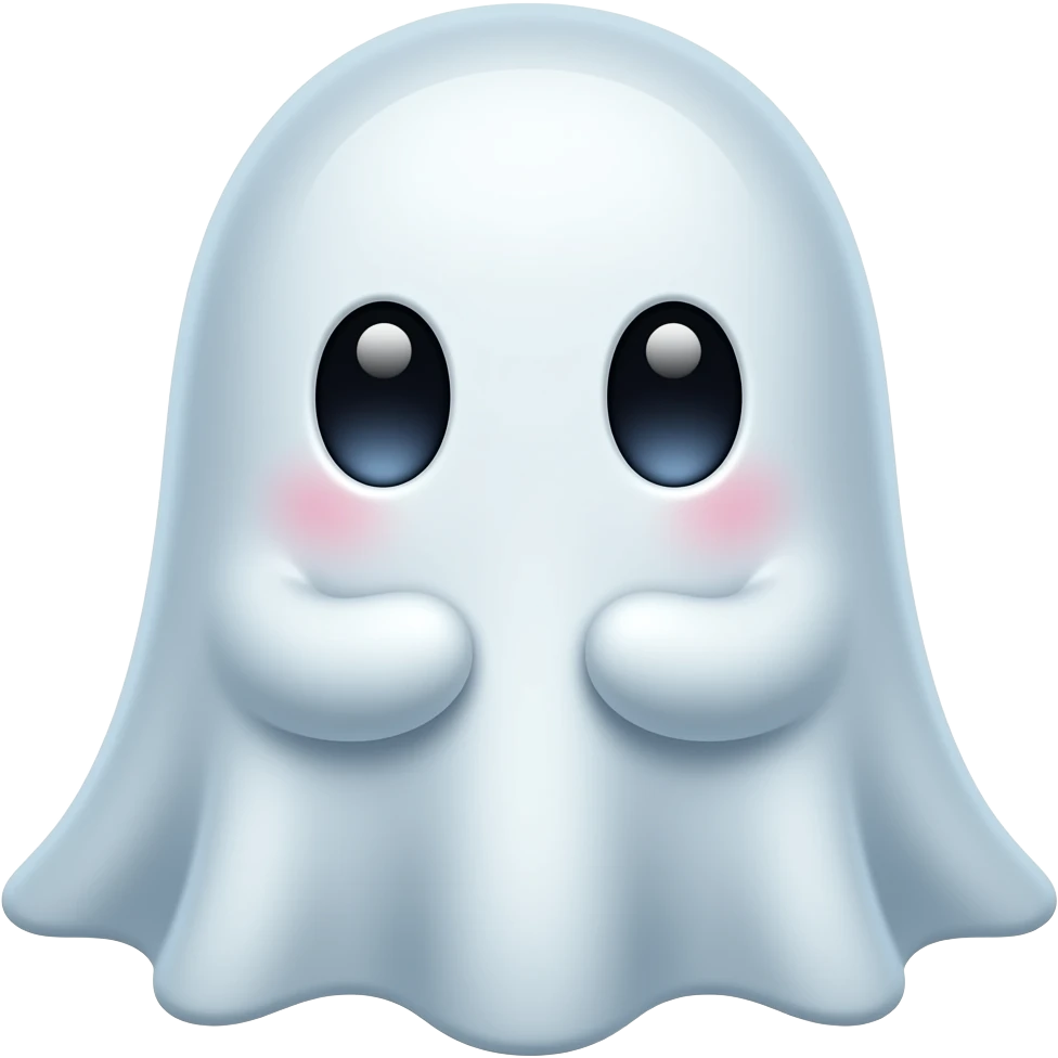 cute ghost emoji