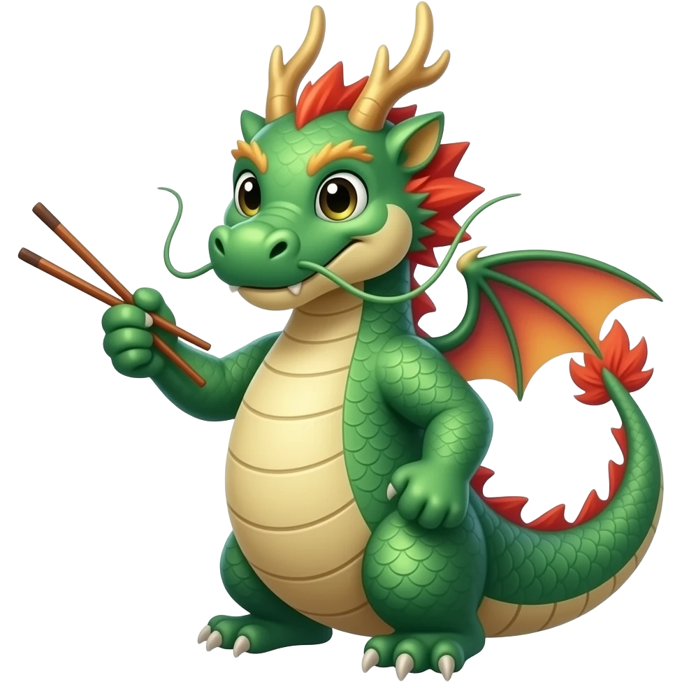 🥢🐉 emoji