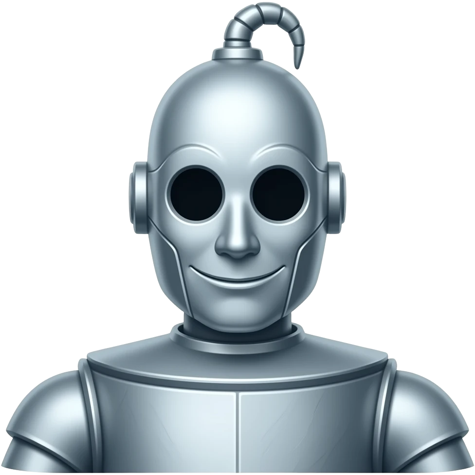The Tin Man from Oz Series emoji