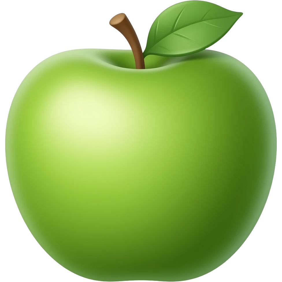 Forest Green Apple emoji