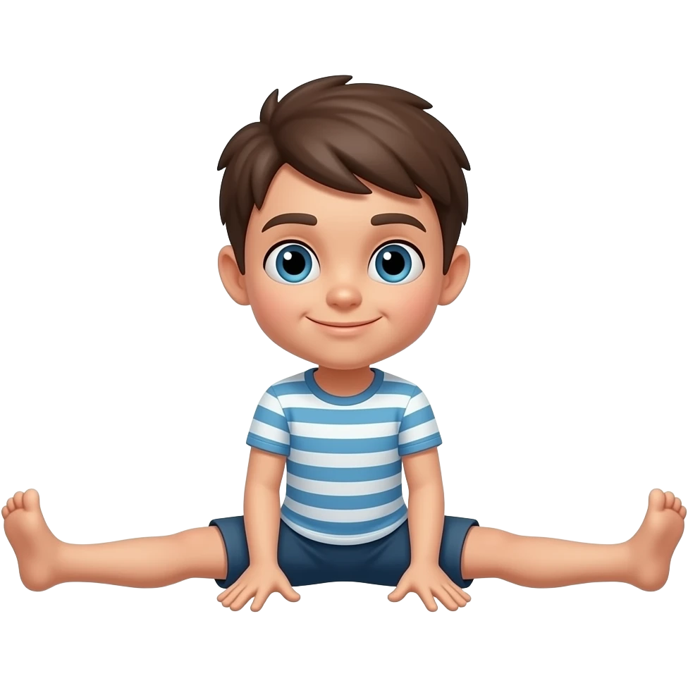 doing a split emoji