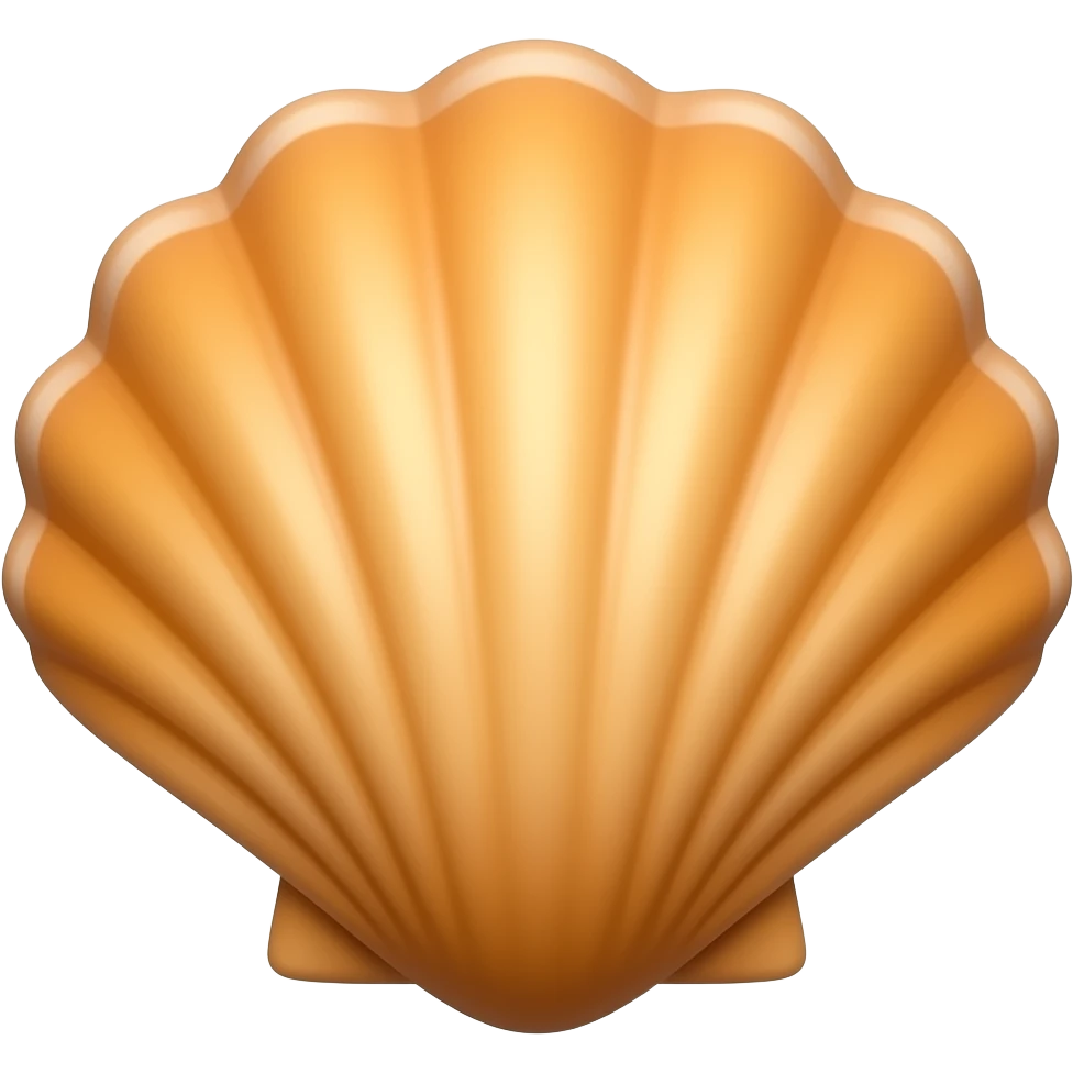 orange shell emoji