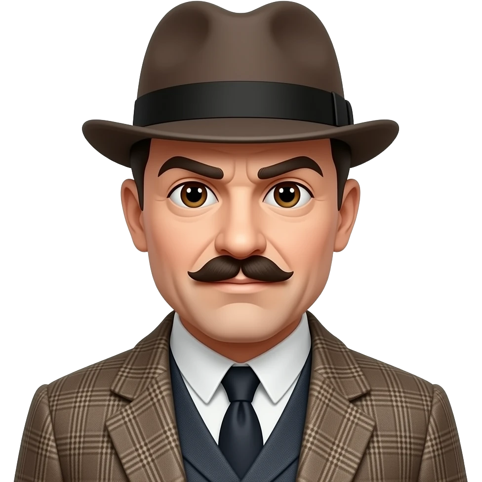 Hercule Poirot emoji