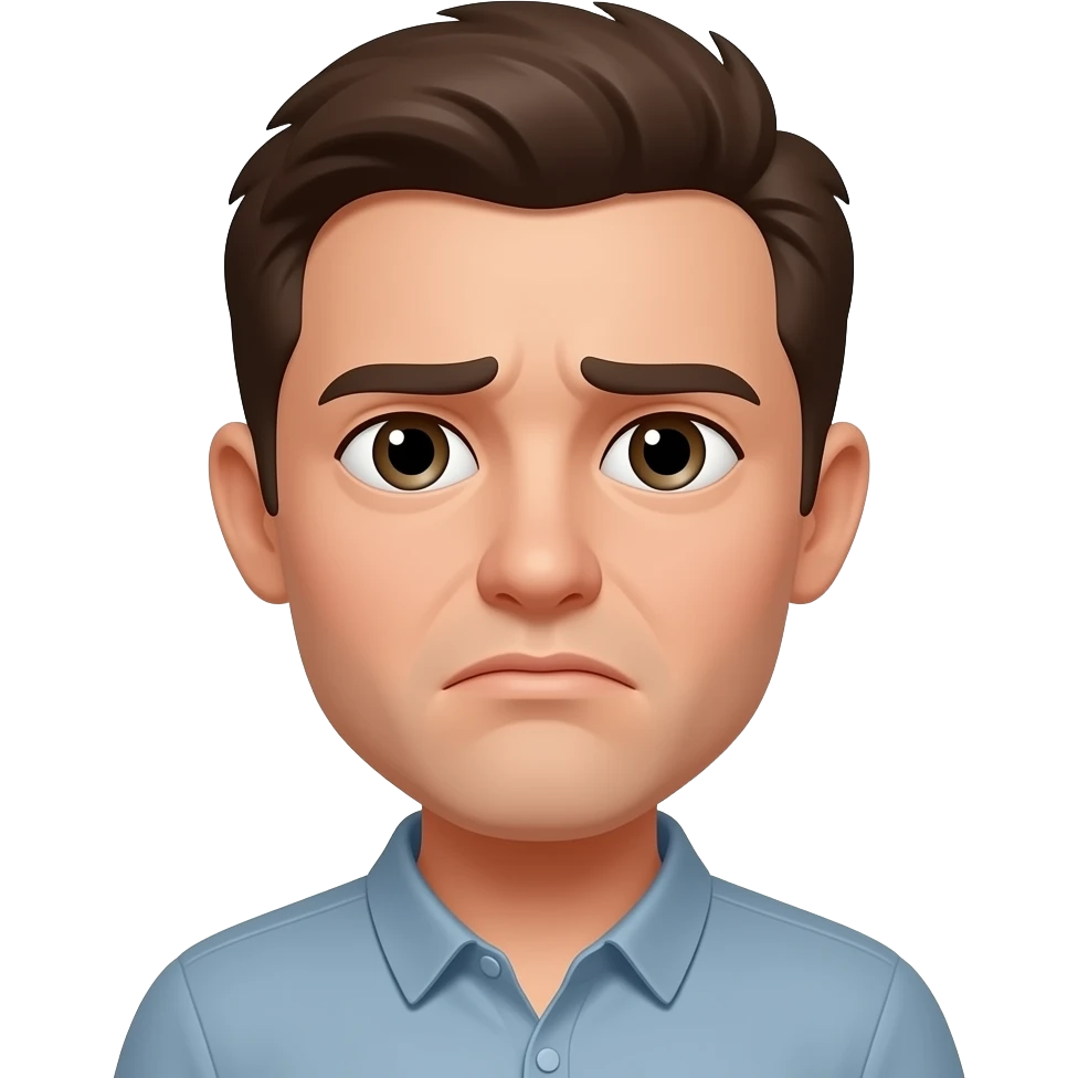 My bad emoji