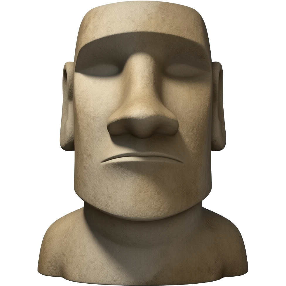 🗿🤔 emoji