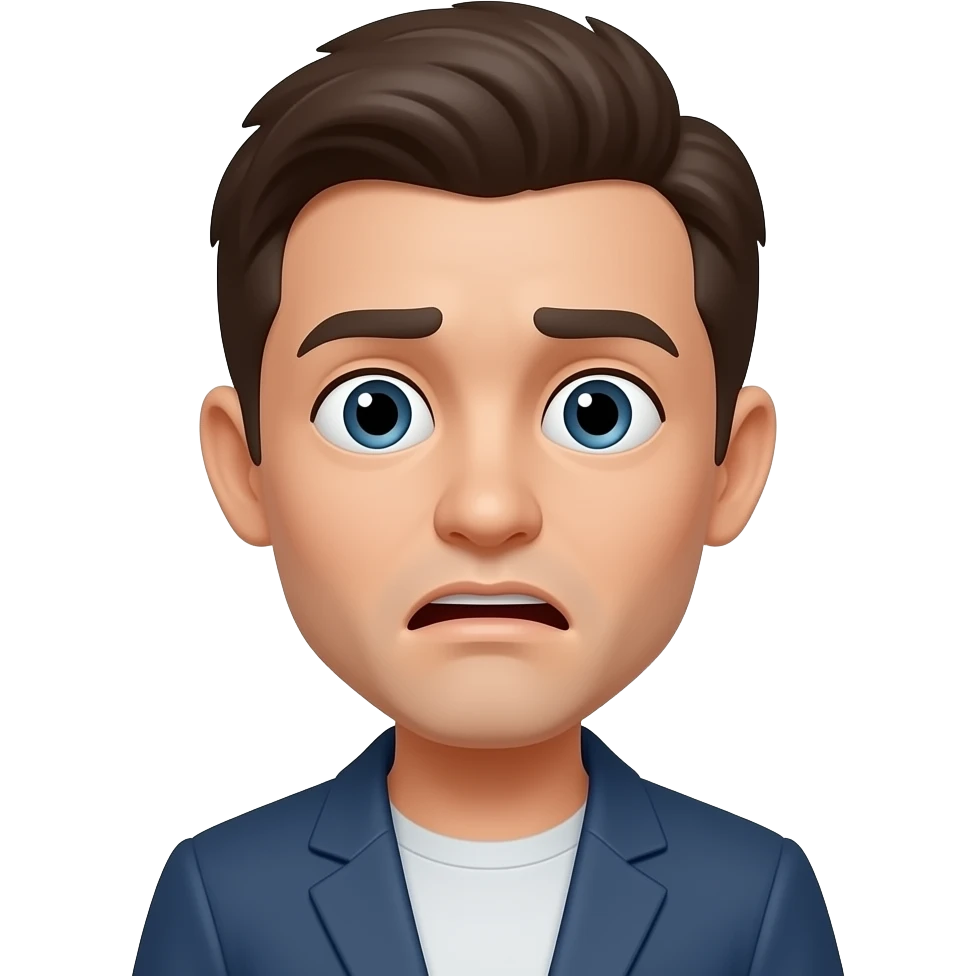 afraid emoji