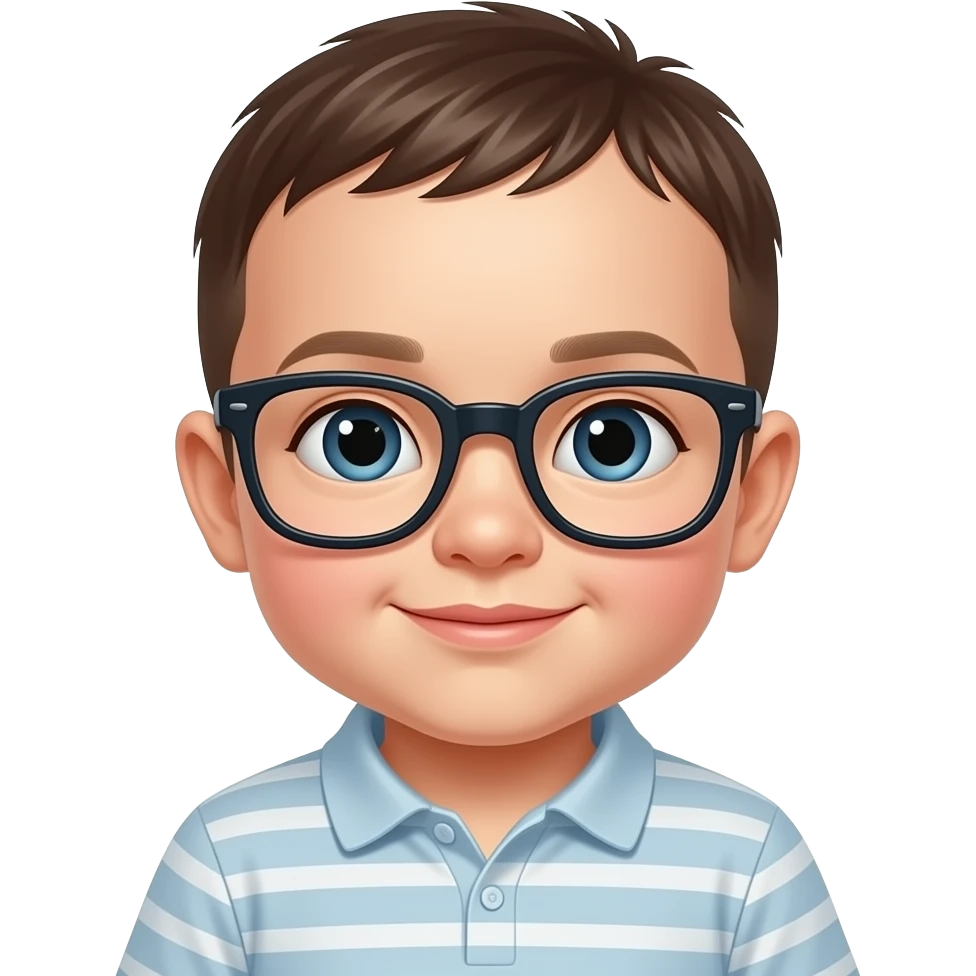 младенец в очках emoji