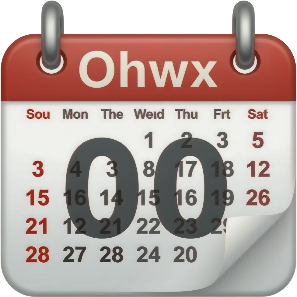 Calendario emoji