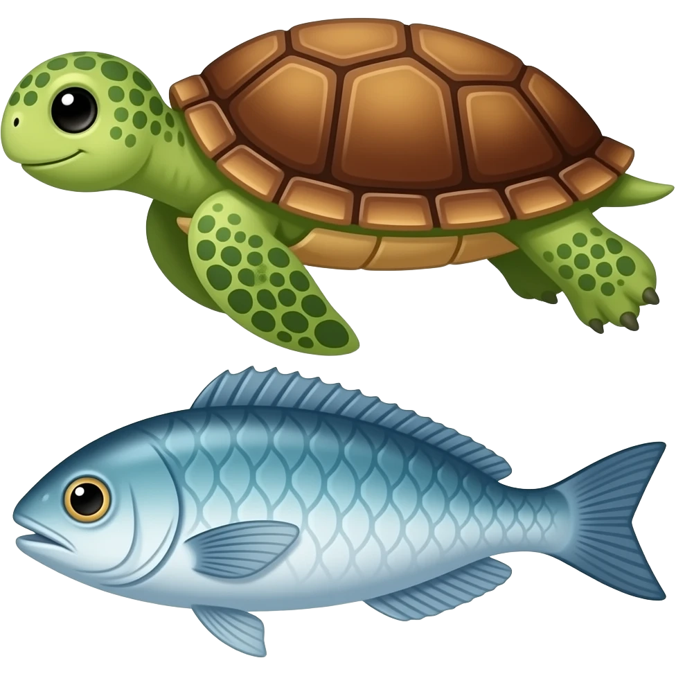 🐢🐟 emoji