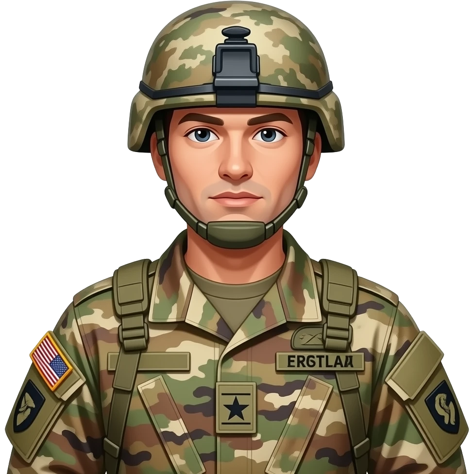 military emoji