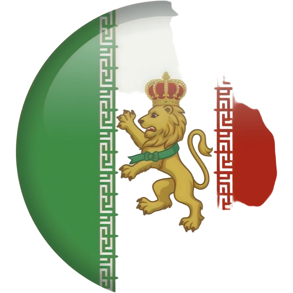 ایموجی پرچم پهلوی رو برام بساز emoji
